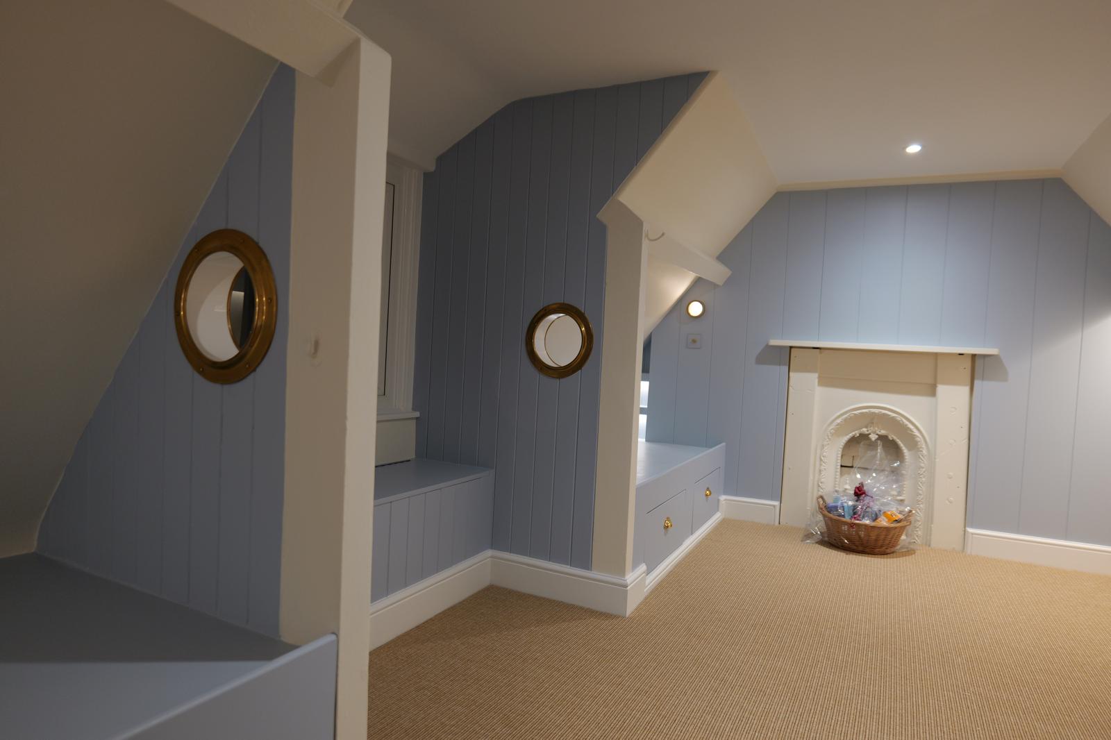 Tregenna House <br> Principal contractor Ocean Construction, Loft space conversion